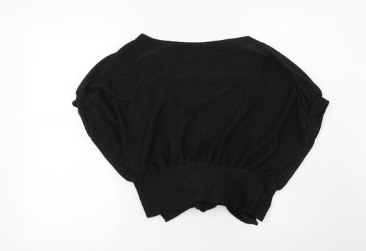 New Look Womens Black   Shrug Jumper Size 12