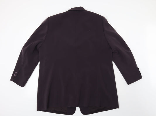 Gerry Weber Womens Purple   Jacket Blazer Size 22