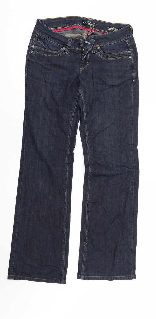Only Mens Blue  Denim Straight Jeans Size 26 in L30 in