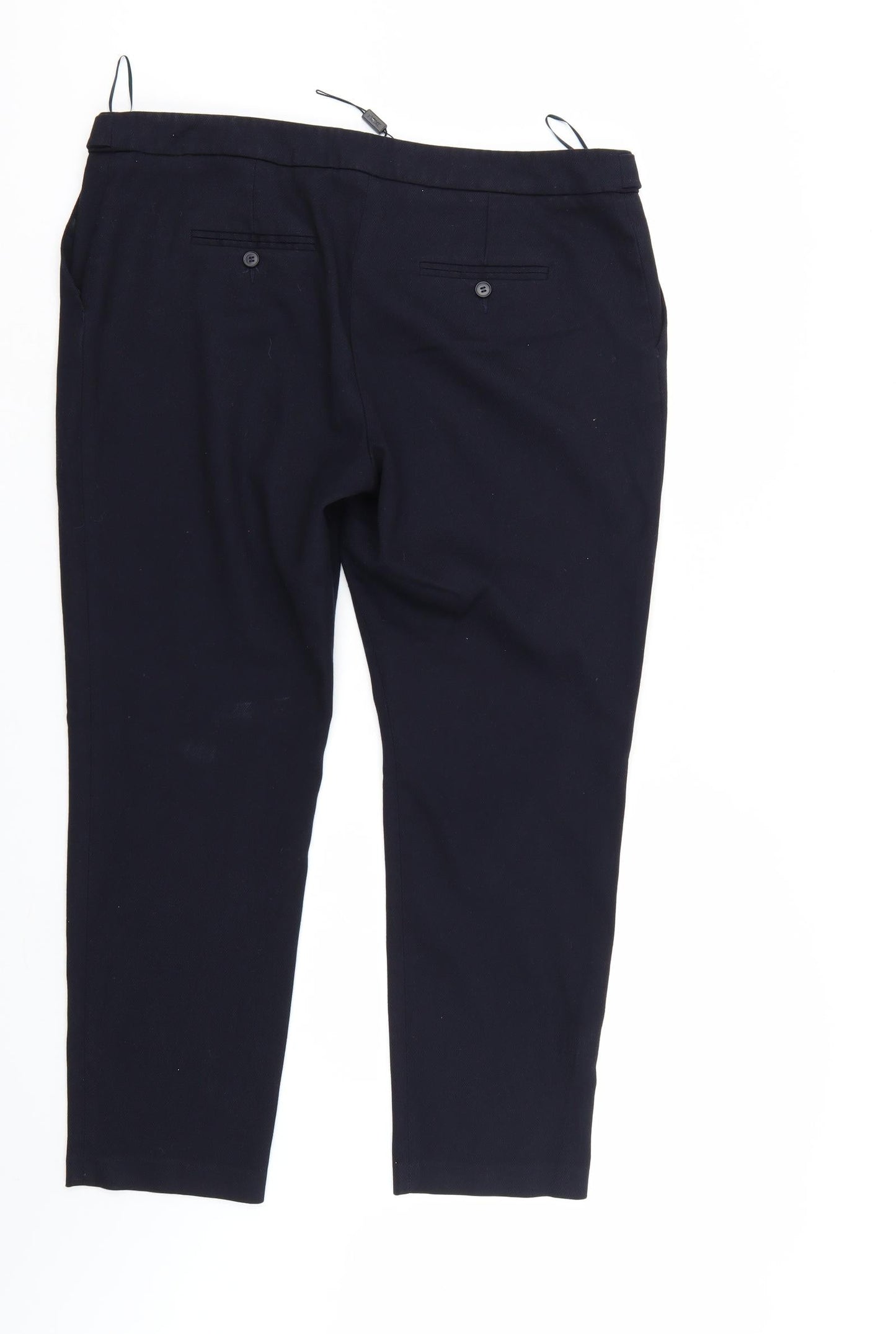 NEXT Womens Blue   Trousers  Size 6 L27 in