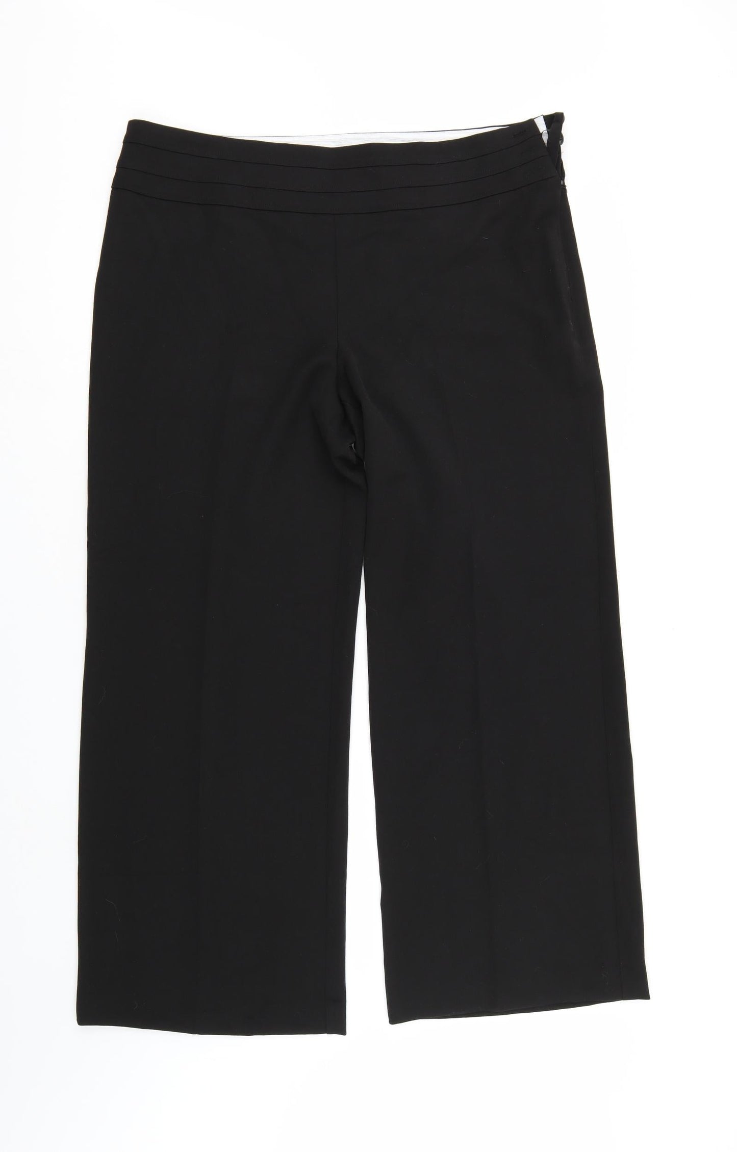 Very Womens Black   Trousers  Size 16 L27 in
