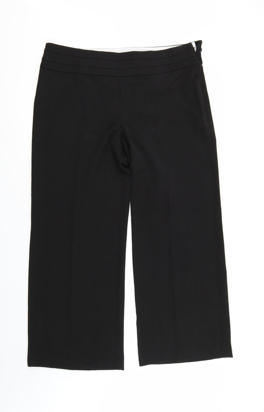 Very Womens Black   Trousers  Size 16 L27 in