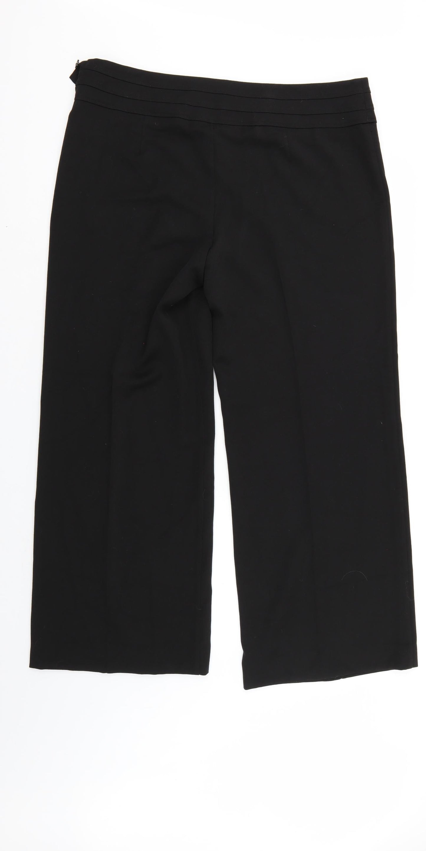 Very Womens Black   Trousers  Size 16 L27 in