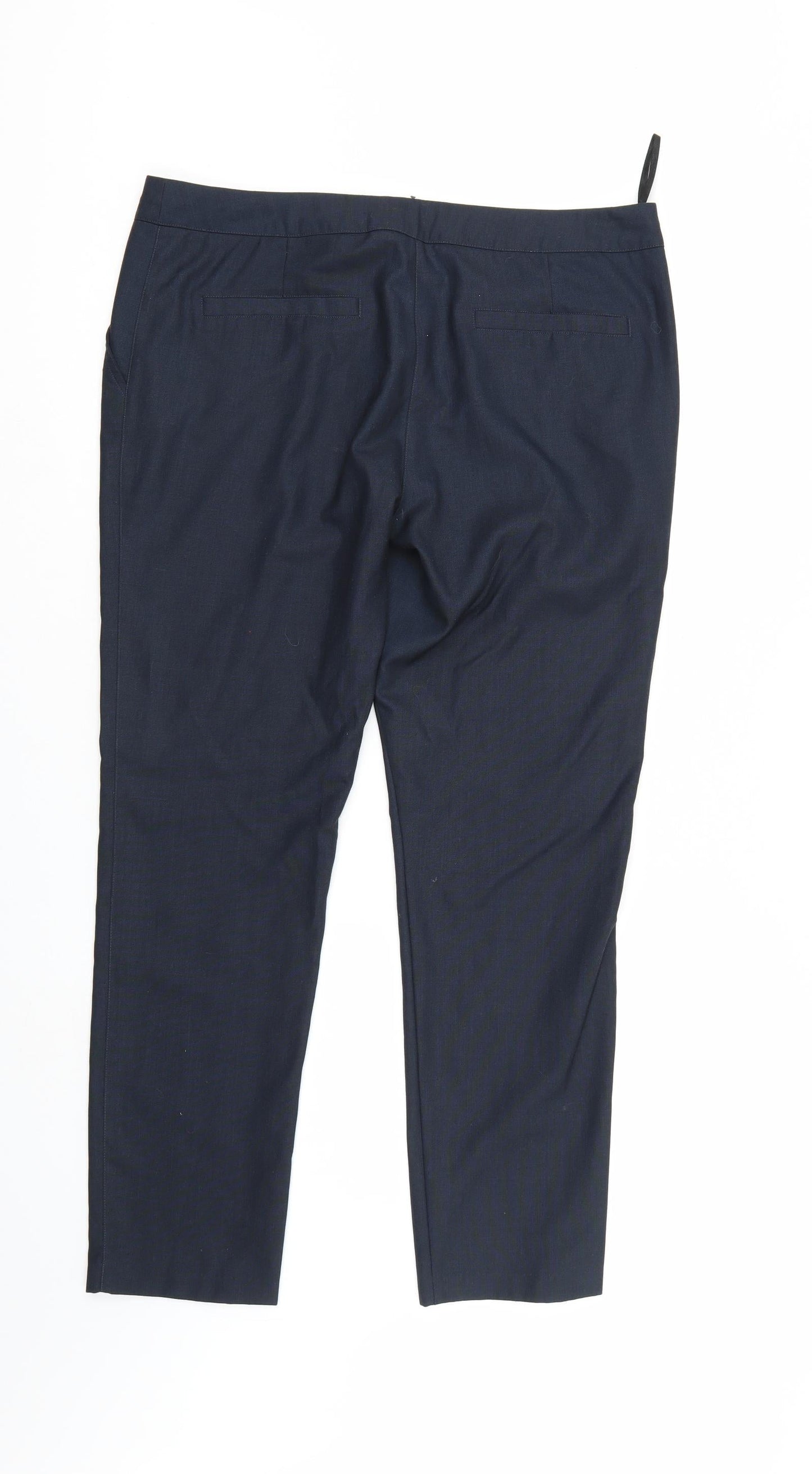 NEXT Womens Blue   Trousers  Size 14 L27 in