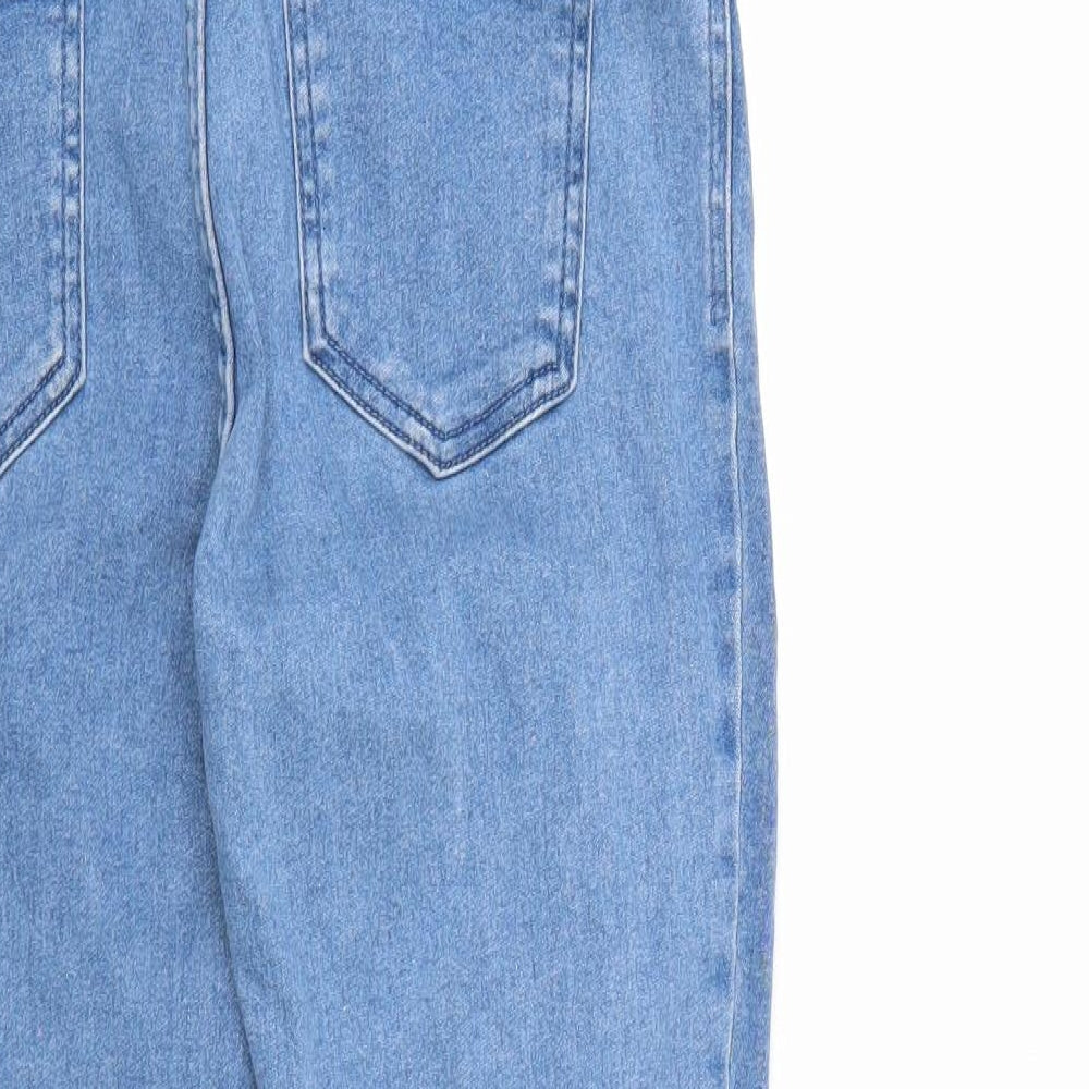 Avenue Womens Blue  Denim Tapered Jeans Size 12 L27 in