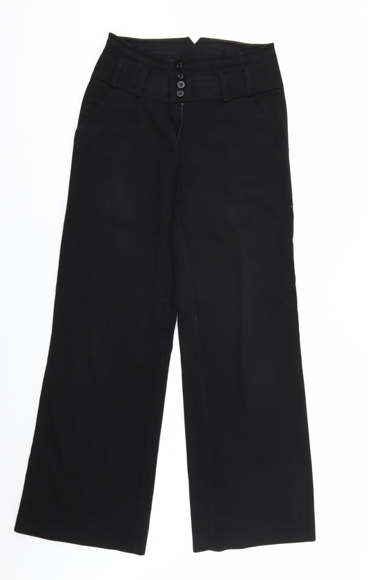 Sandwich Womens Black   Trousers  Size 8 L30 in