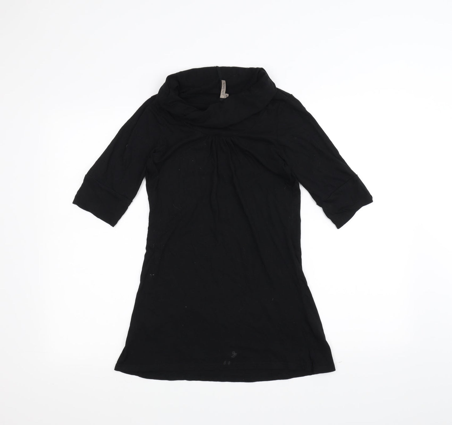 Topshop Womens Black   Basic T-Shirt Size 10