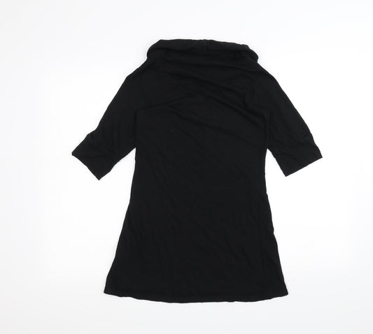 Topshop Womens Black   Basic T-Shirt Size 10