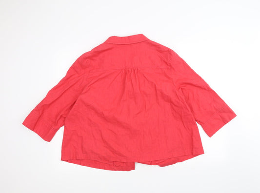 Marks and Spencer Womens Red   Jacket  Size 20