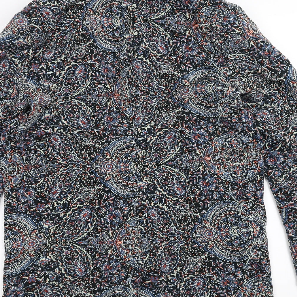 New Look Womens Black Floral  Jacket  Size 12