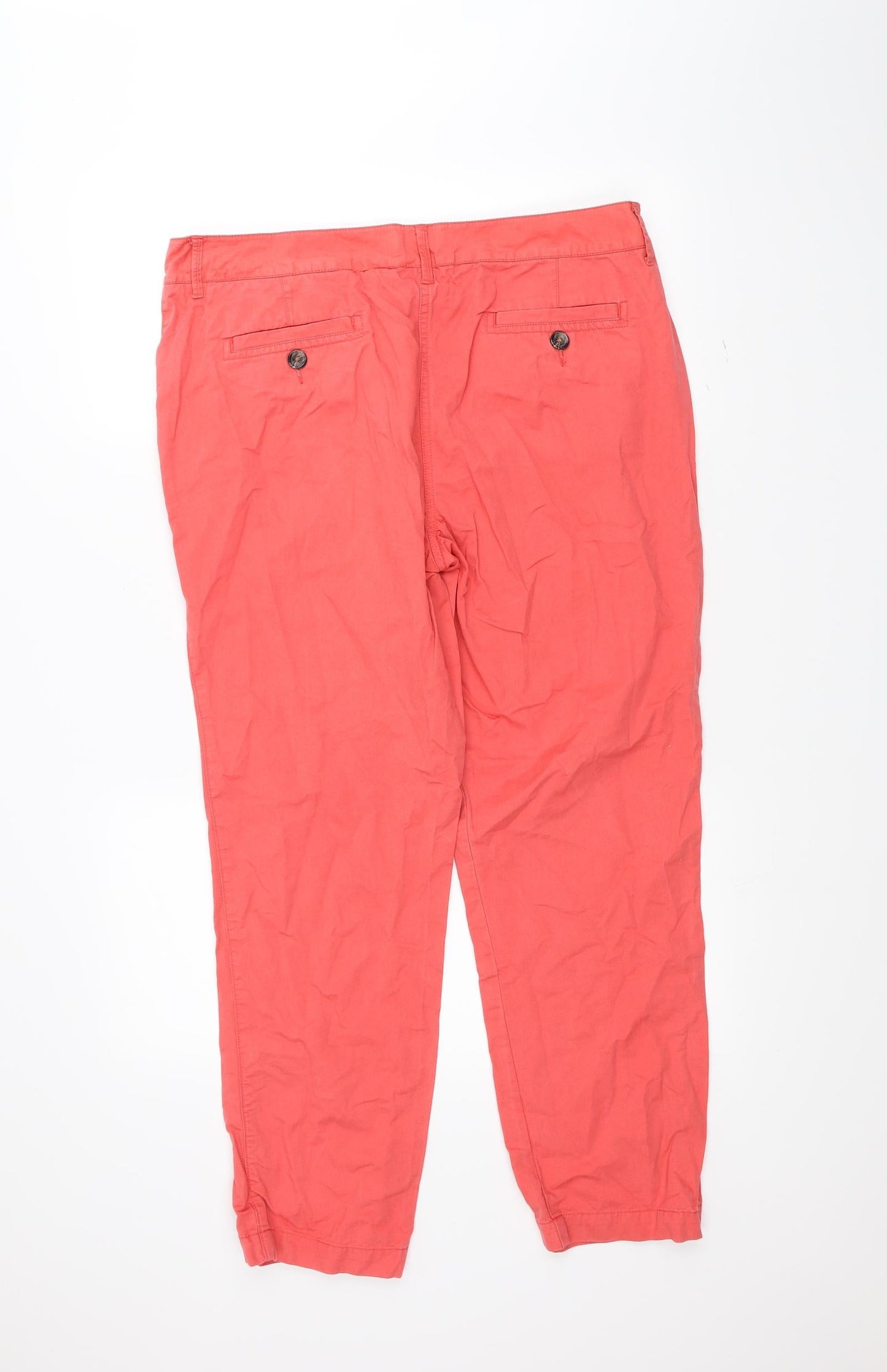 Papaya Womens Red   Straight Jeans Size 16 L28 in