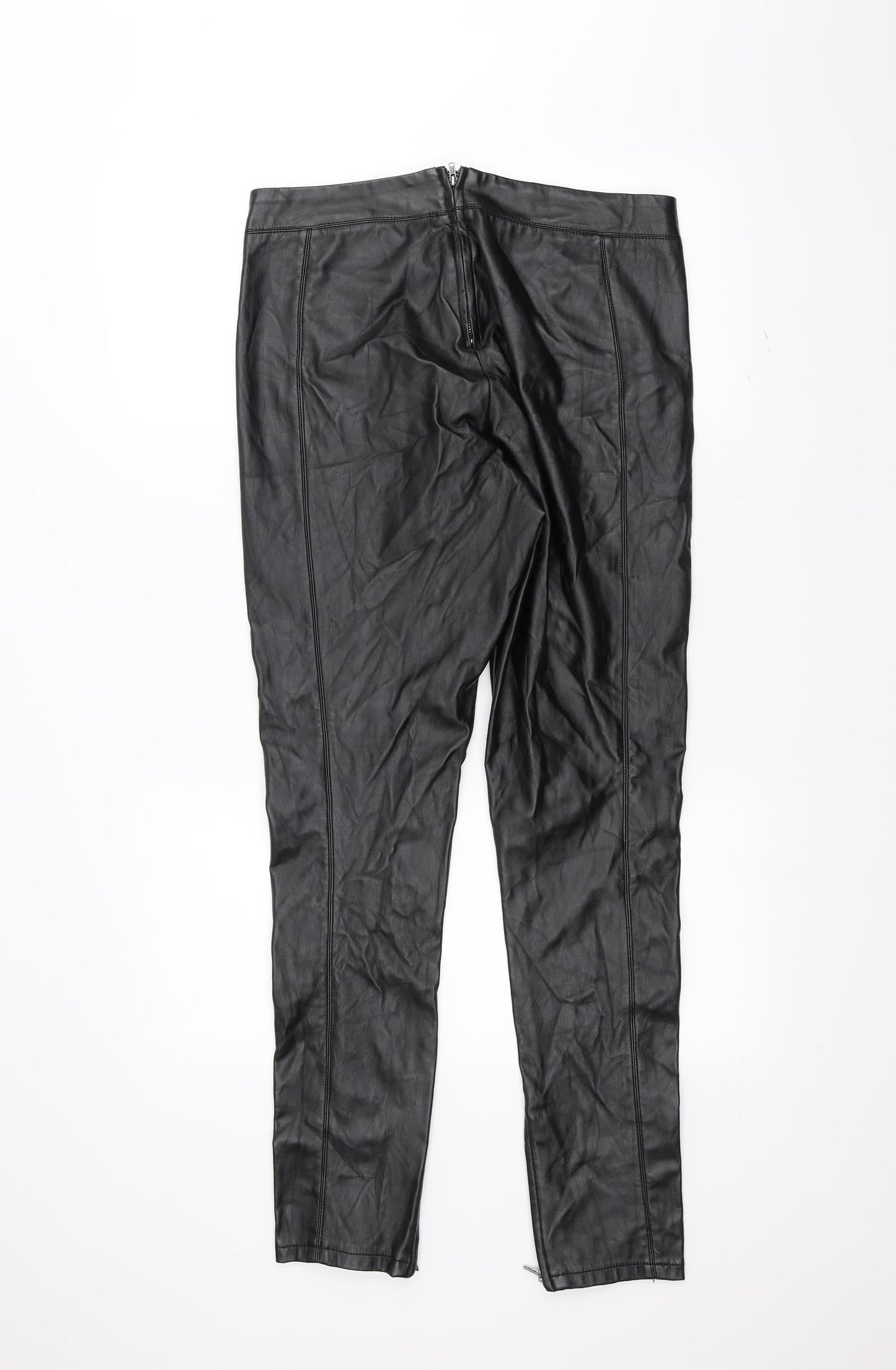 Topshop Womens Black   Trousers  Size 14 L29 in