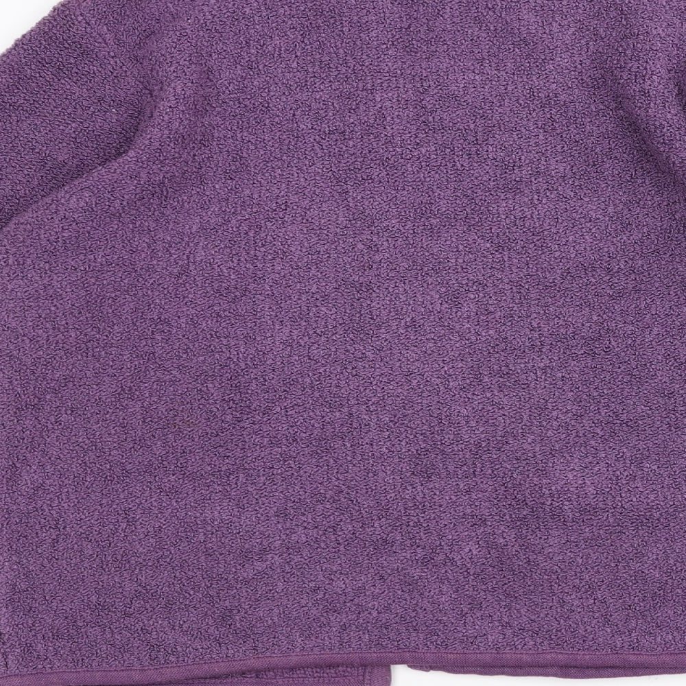 Poppy Womens Purple  Knit Jacket  Size 16