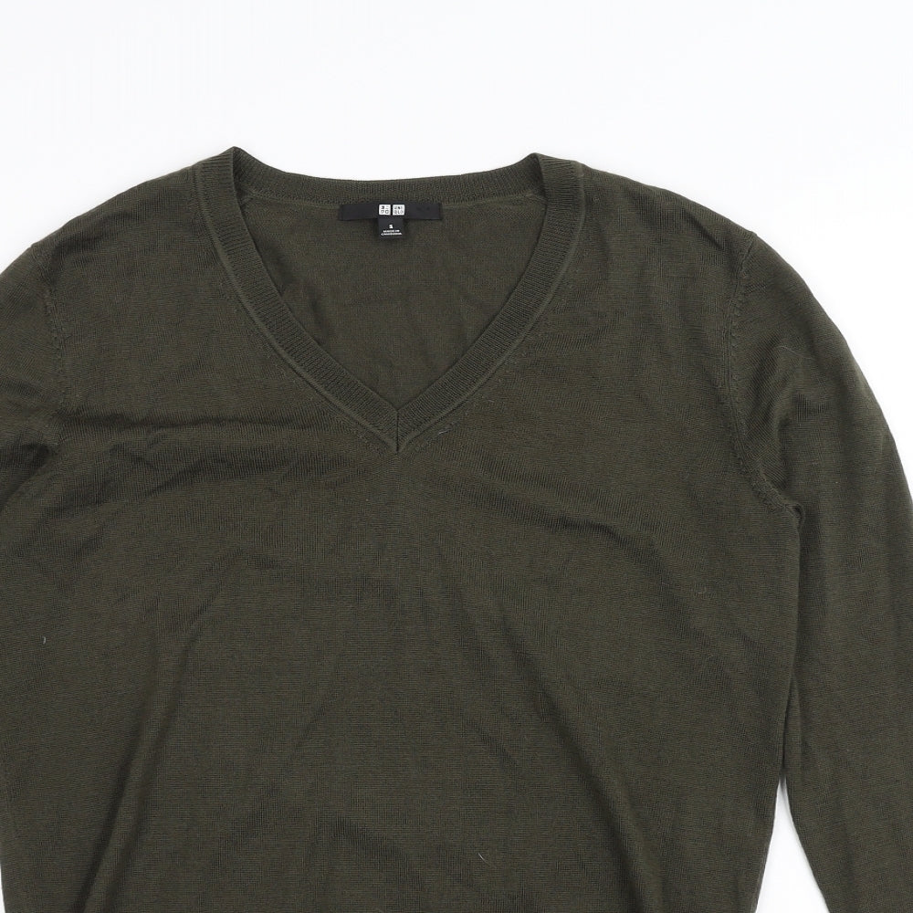 uni Womens Green   Basic T-Shirt Size S