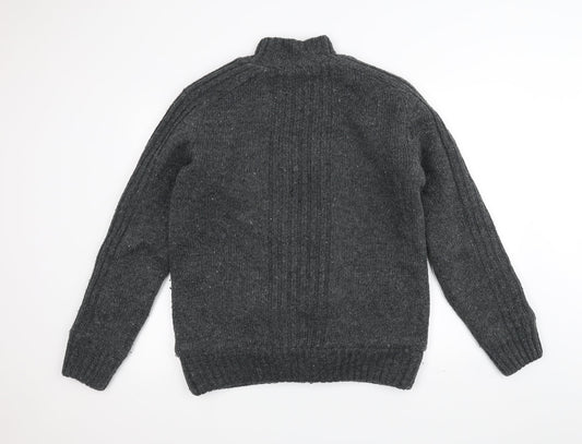 DNM Mens Grey  Knit Jacket  Size M