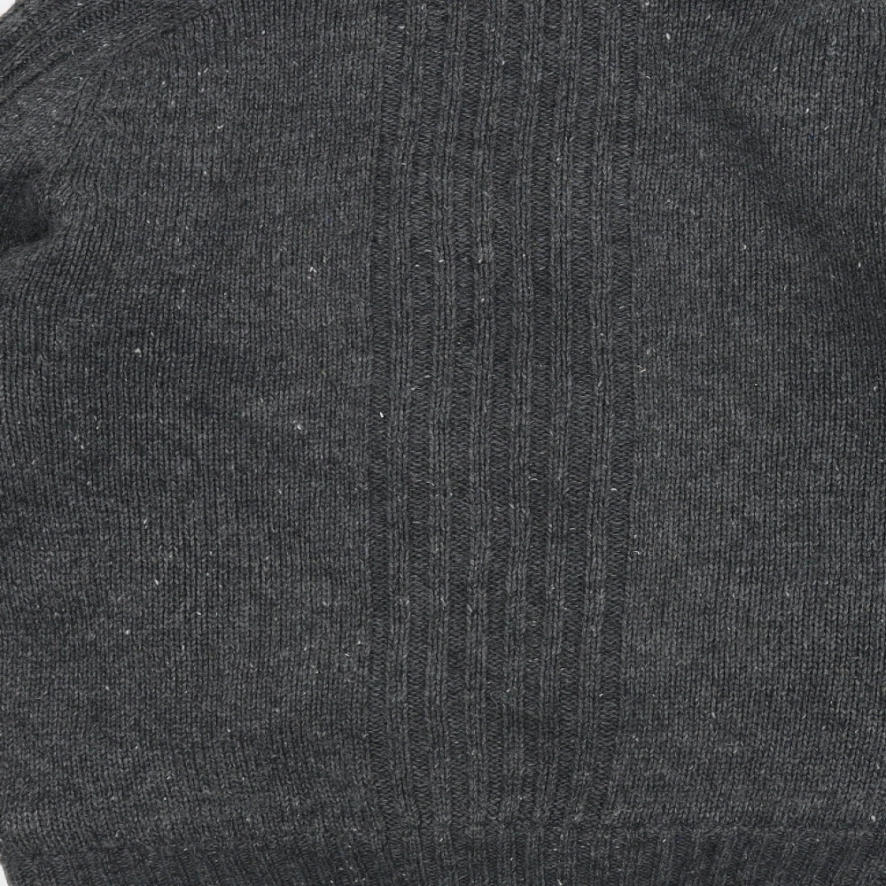 DNM Mens Grey  Knit Jacket  Size M