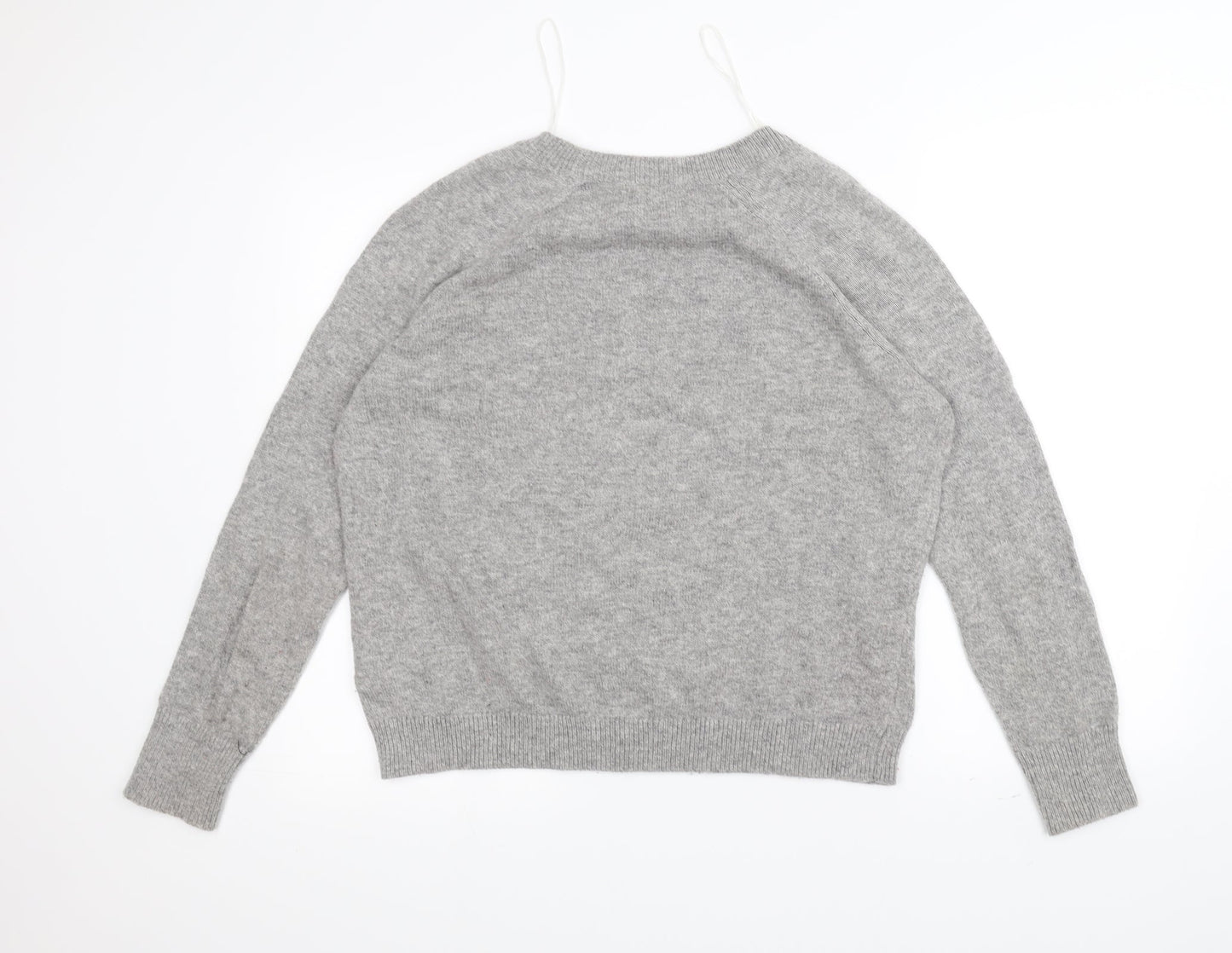 H&M Womens Grey   Pullover Jumper Size M