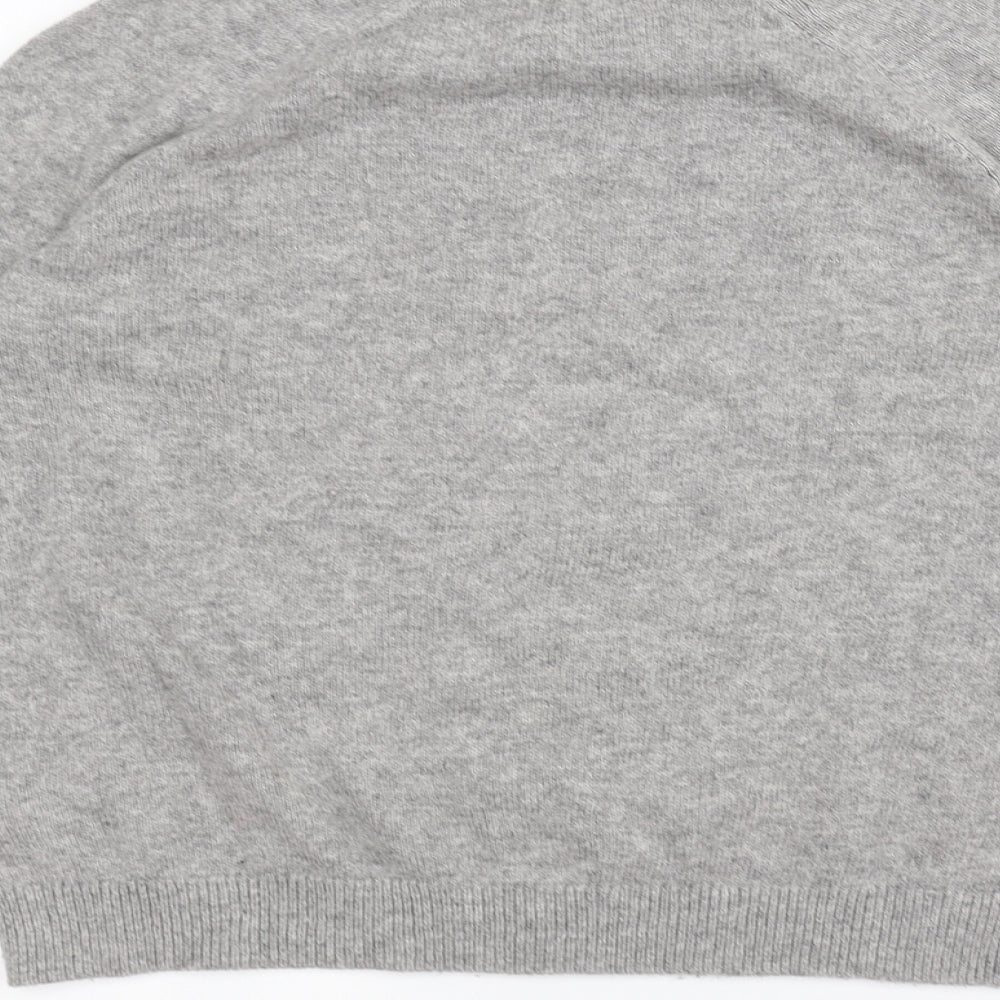 H&M Womens Grey   Pullover Jumper Size M