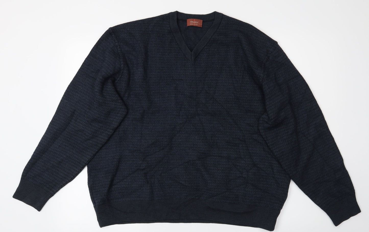 M&S Mens Blue   Pullover Jumper Size XL