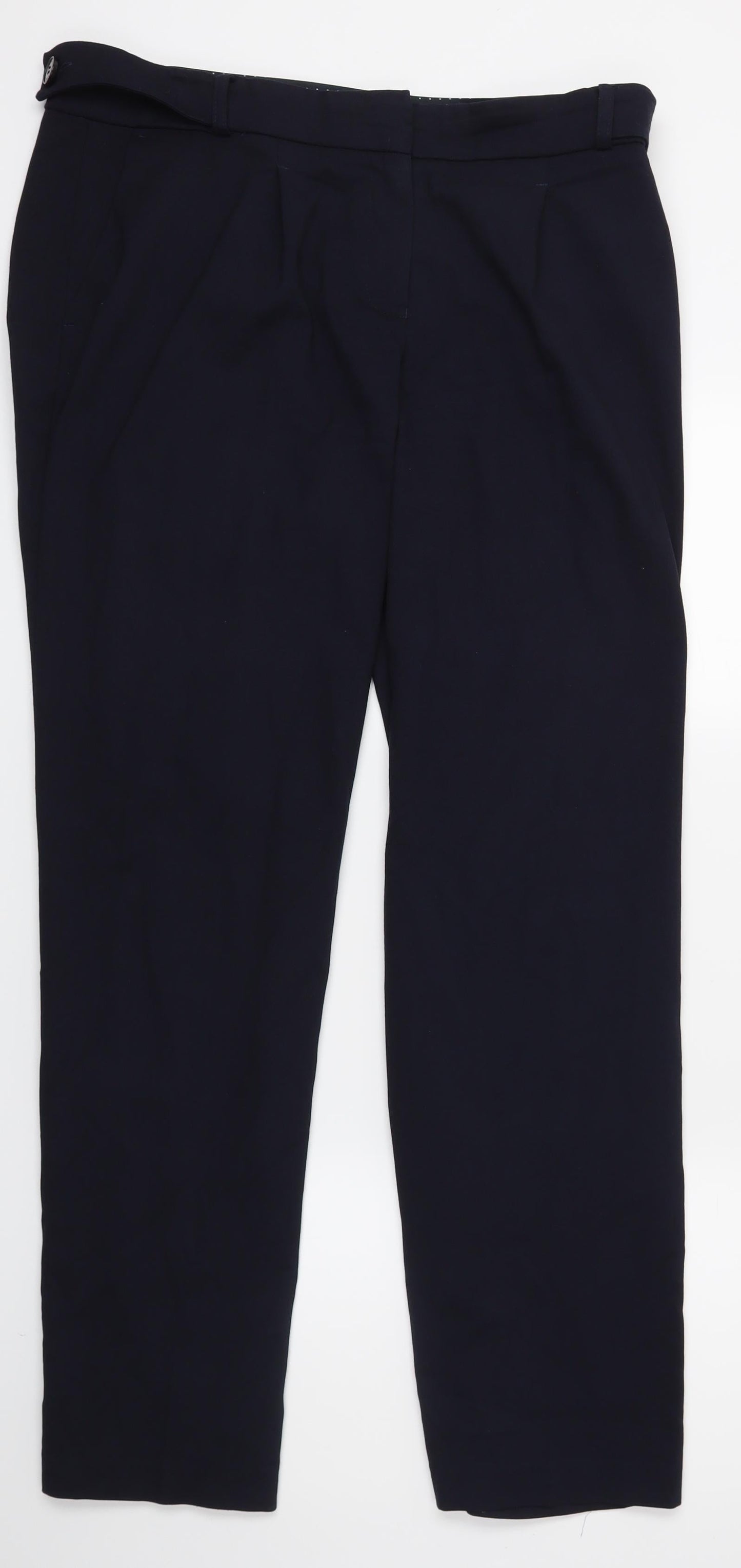 NEXT Womens Blue   Trousers  Size 14 L27 in
