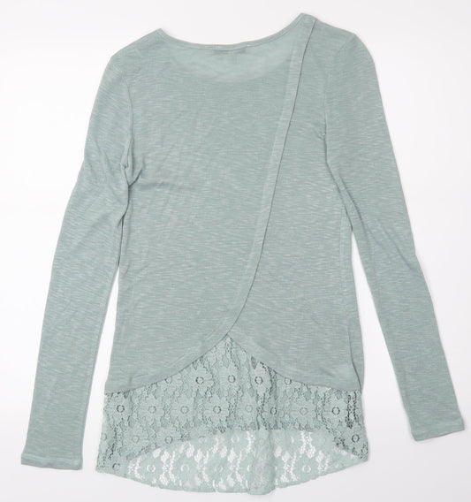 NEXT Womens Green   Basic T-Shirt Size 6