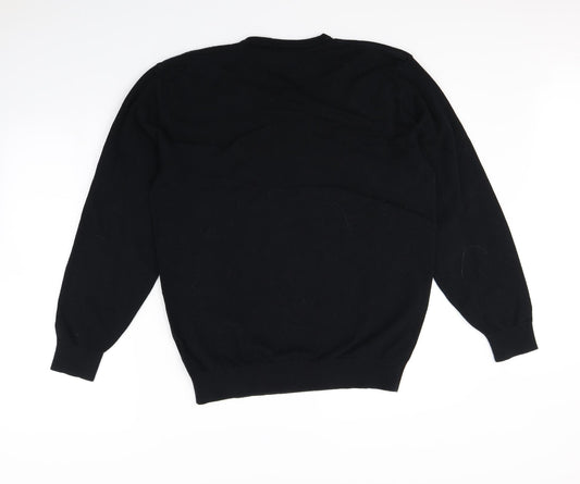 Aspen & Court Mens Black   Pullover Jumper Size M