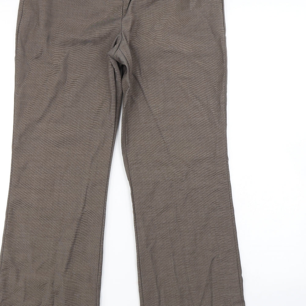 NEXT Womens Brown   Dress Pants Trousers Size 10 L30 in