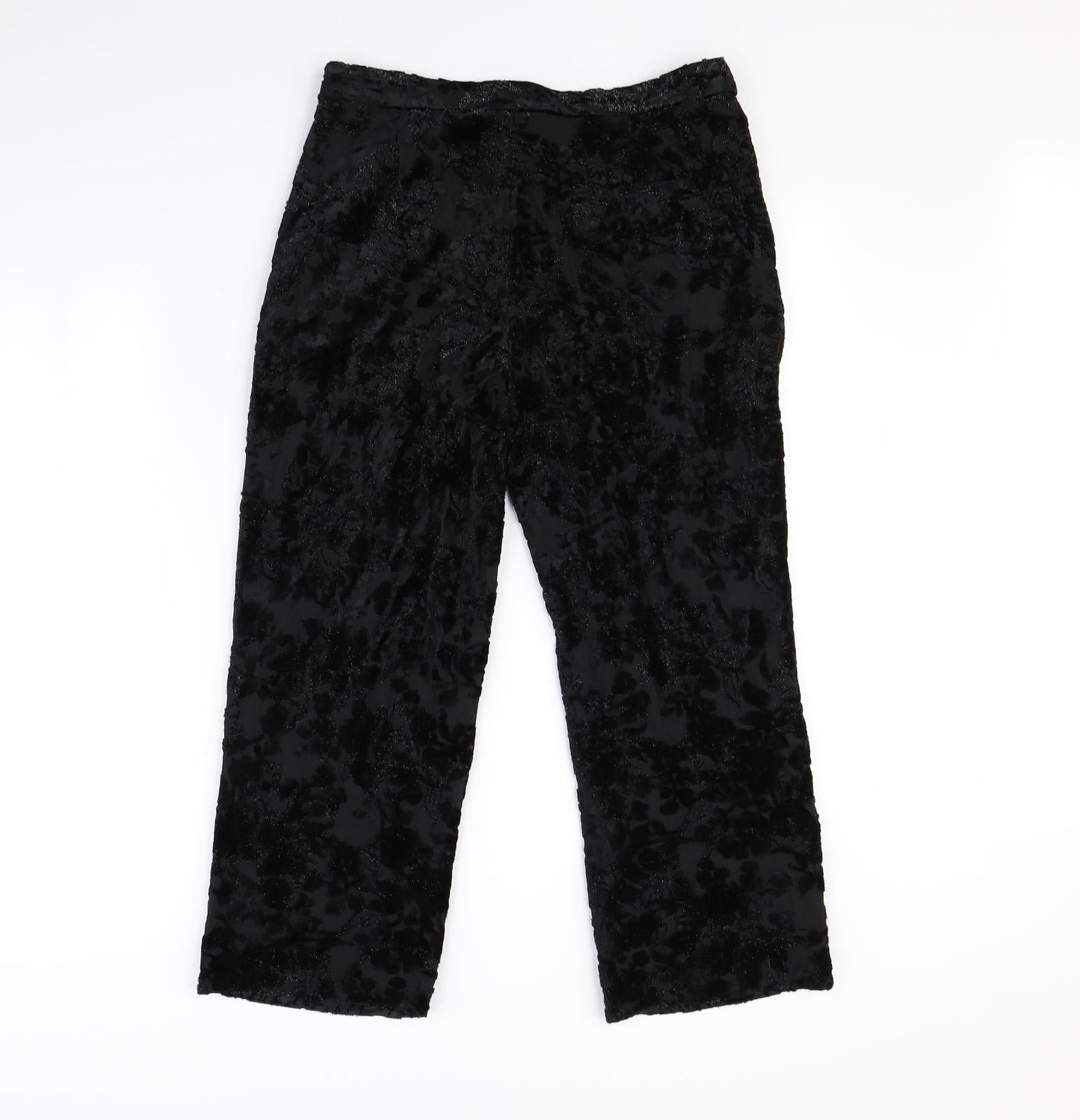 Zara Womens Black   Trousers  Size M L29 in
