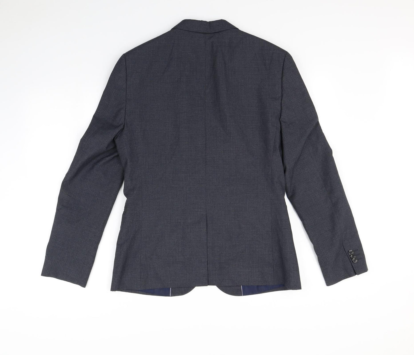 Preworn Mens Blue   Jacket Blazer Size S  - Shoulder Pads