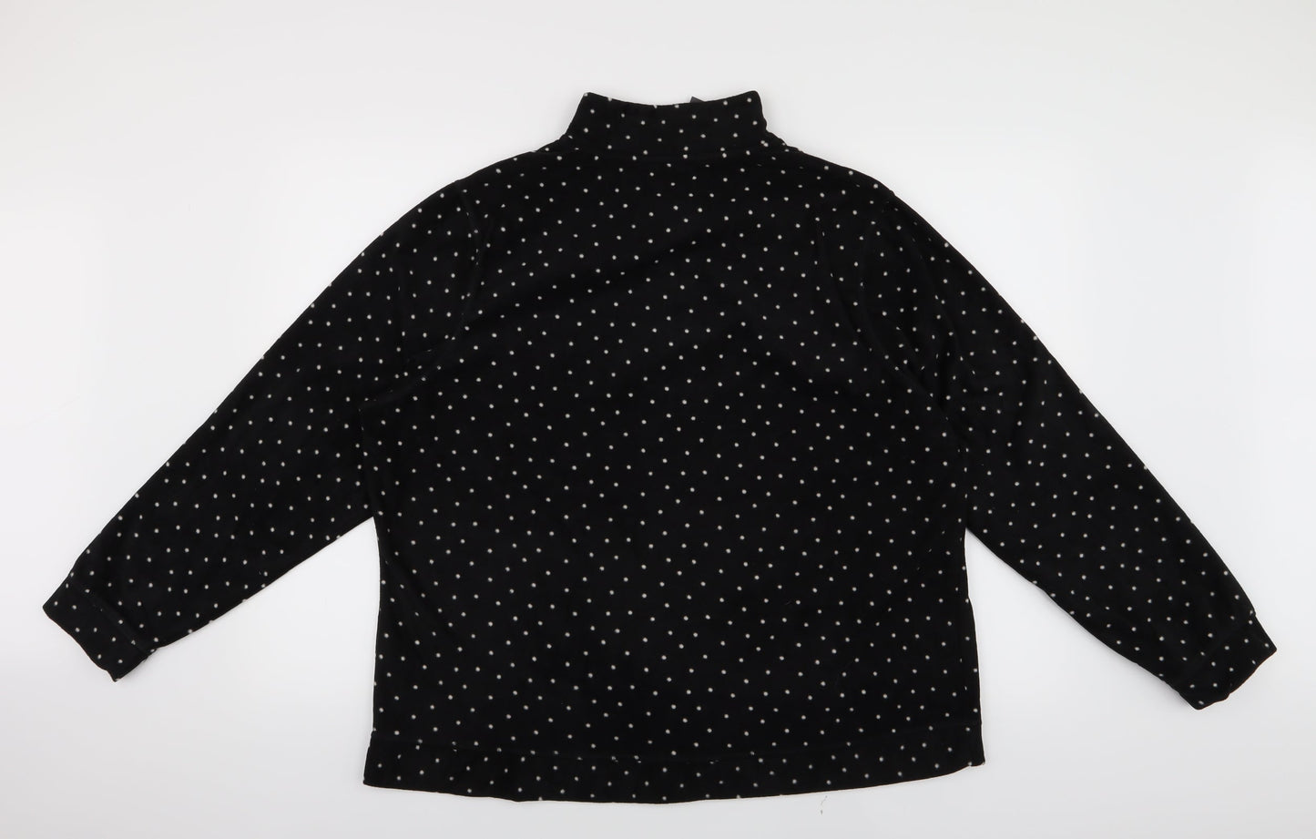 jdwilliams Womens Black Polka Dot  Jacket  Size 20