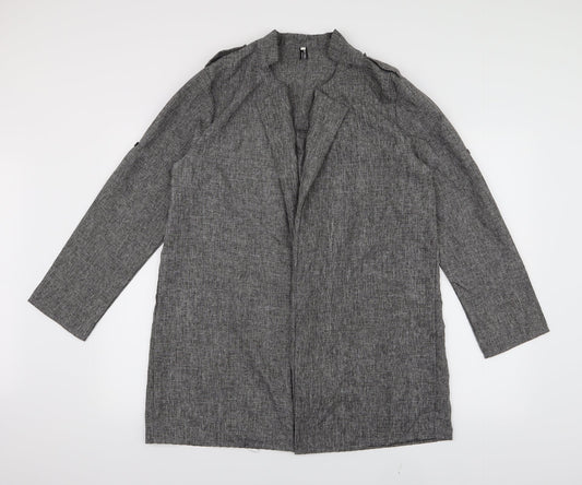 My Dress Room Womens Grey   Cardigan Jumper Size S