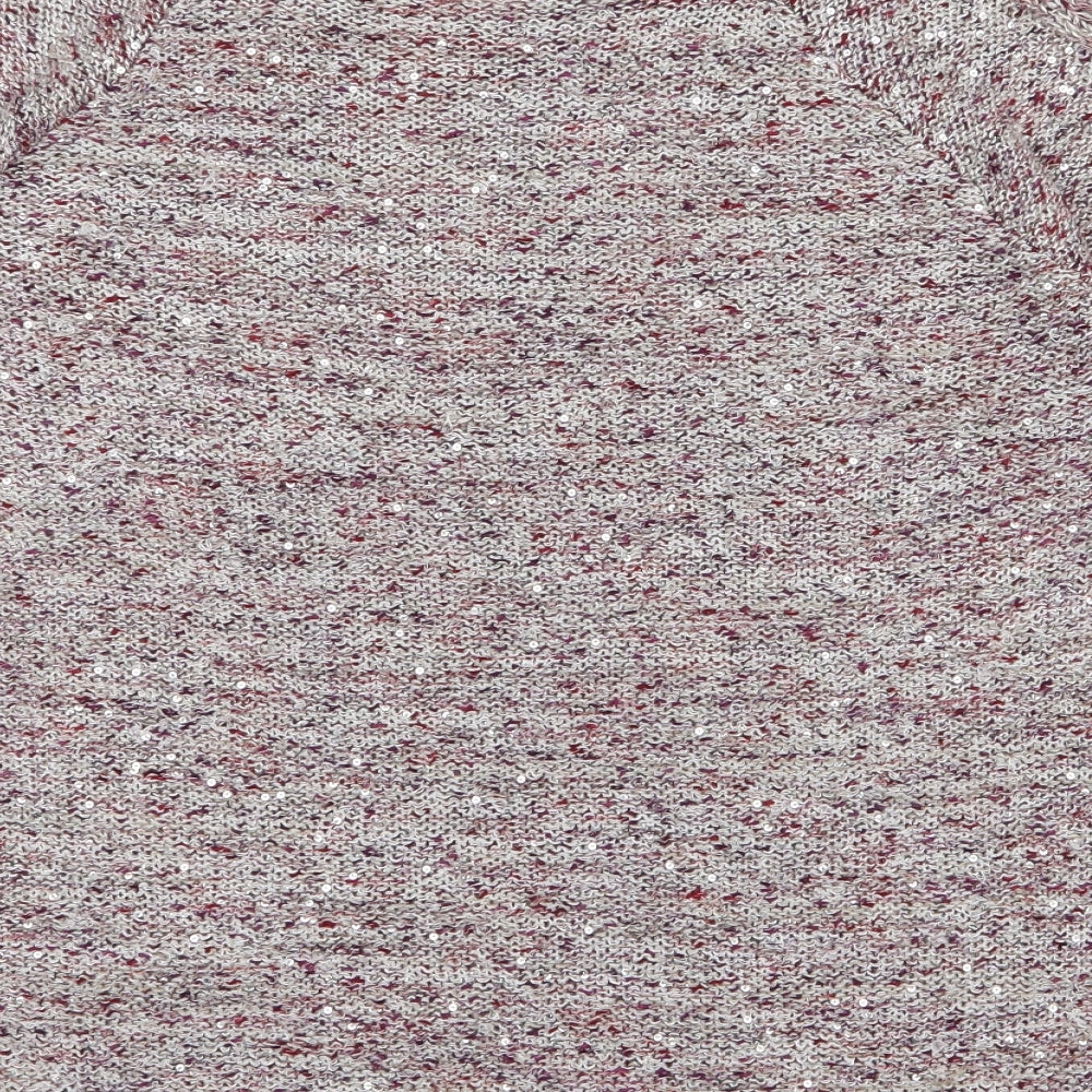 DAVID EMANUEL Womens Pink   Pullover Jumper Size M