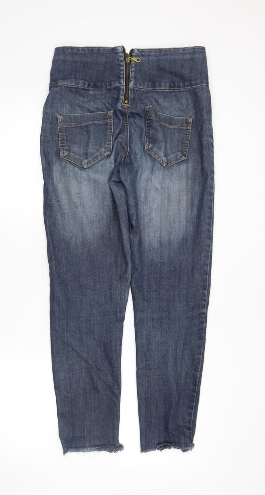 Piecee Womens Blue   Jegging Jeans Size 14 L28 in