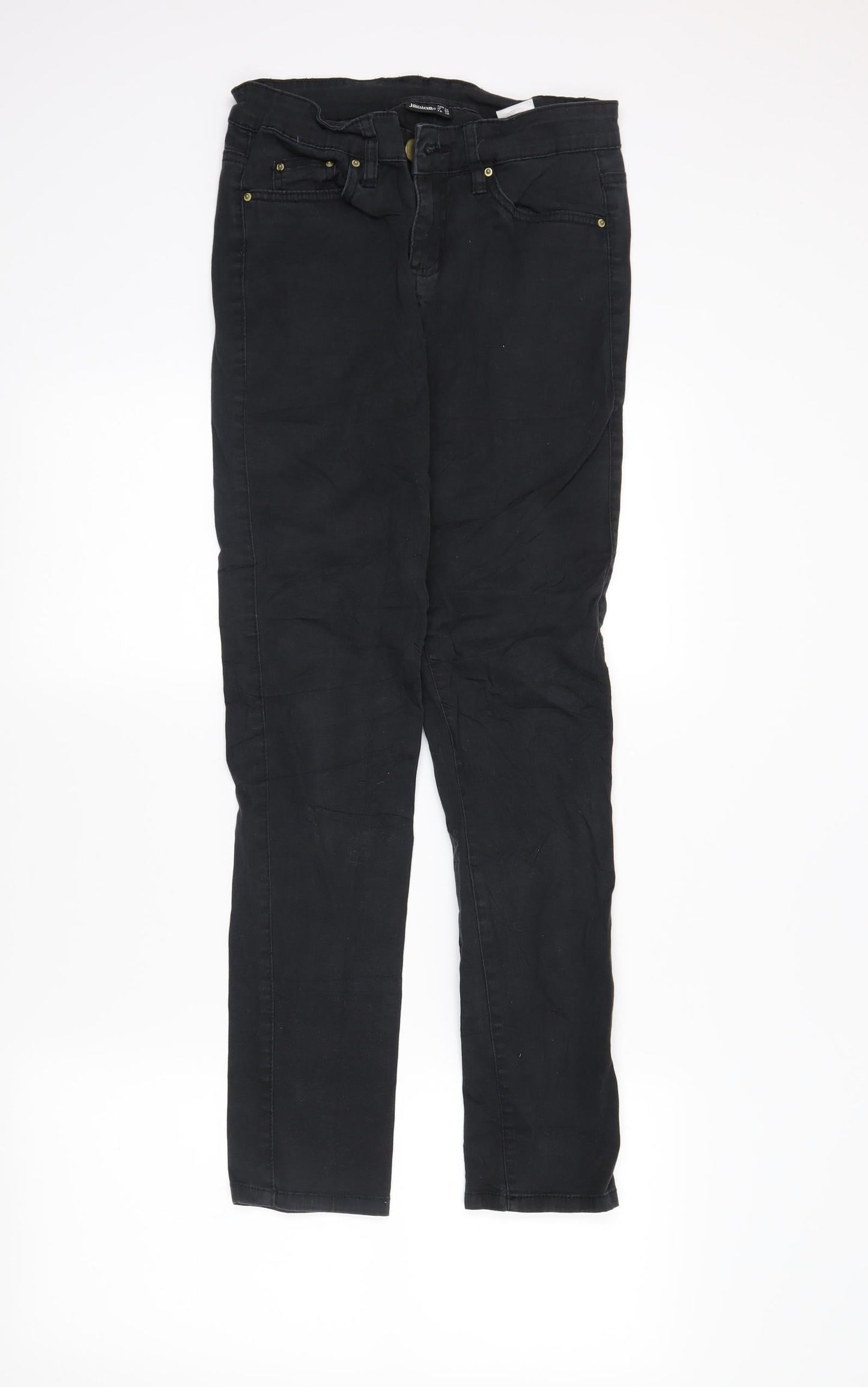 Janina Womens Black   Skinny Jeans Size 8 L28 in
