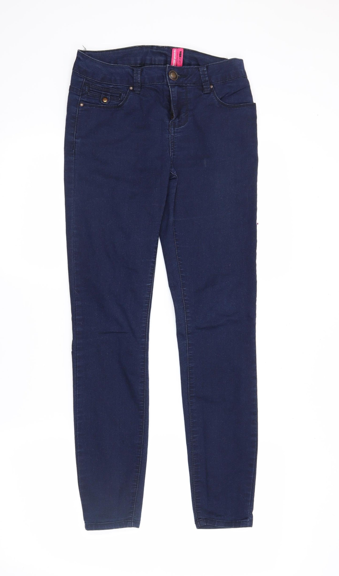 yesyes Womens Blue  Denim Skinny Jeans Size 8 L28 in