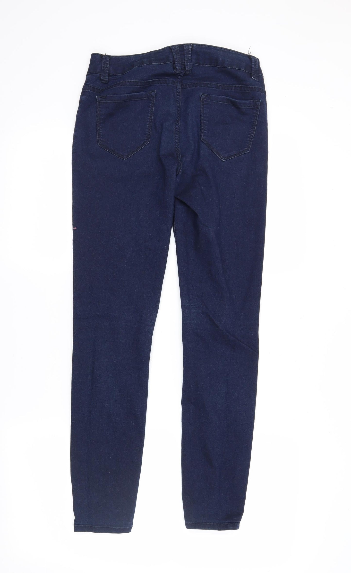 yesyes Womens Blue  Denim Skinny Jeans Size 8 L28 in