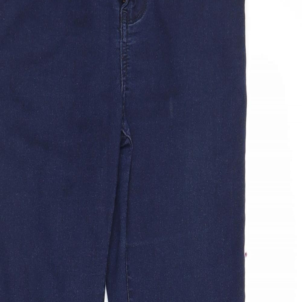 yesyes Womens Blue  Denim Skinny Jeans Size 8 L28 in
