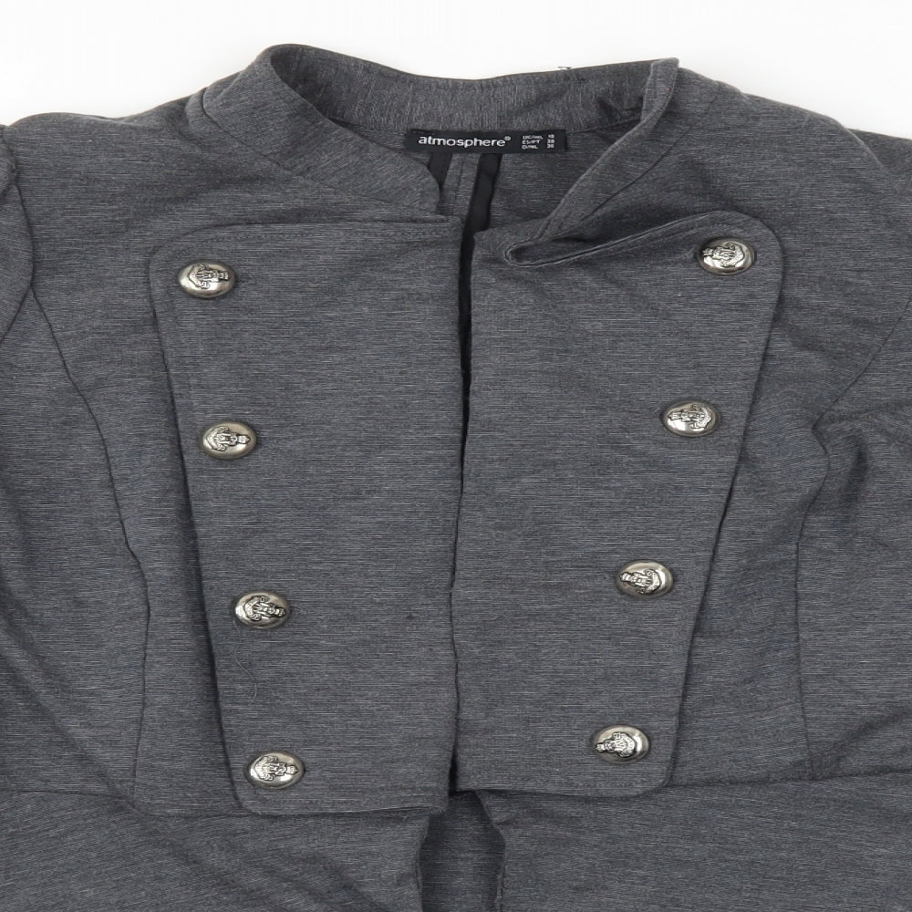 Atmosphere Womens Grey   Jacket Blazer Size 10
