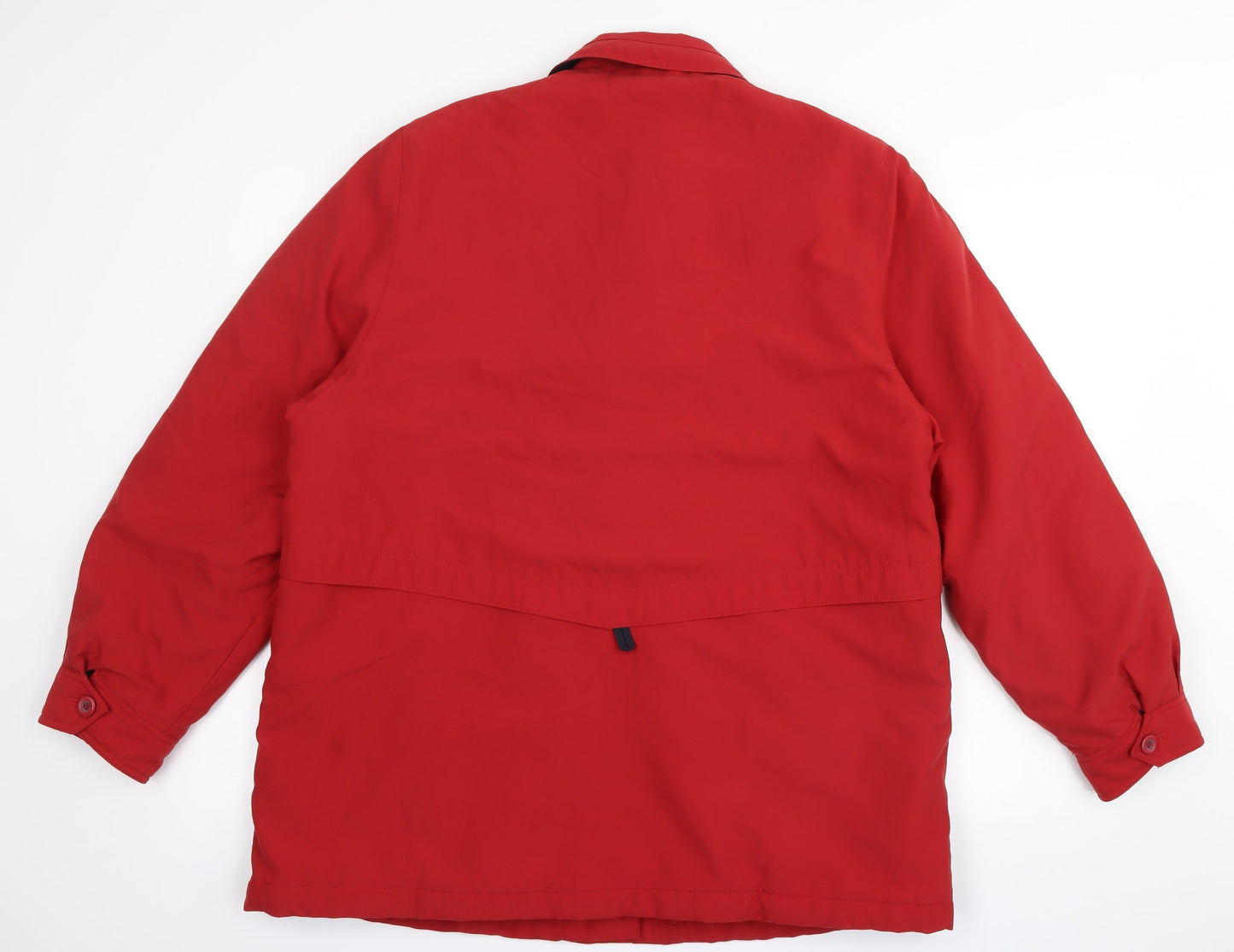 Preworn Womens Red   Overcoat Coat Size 12