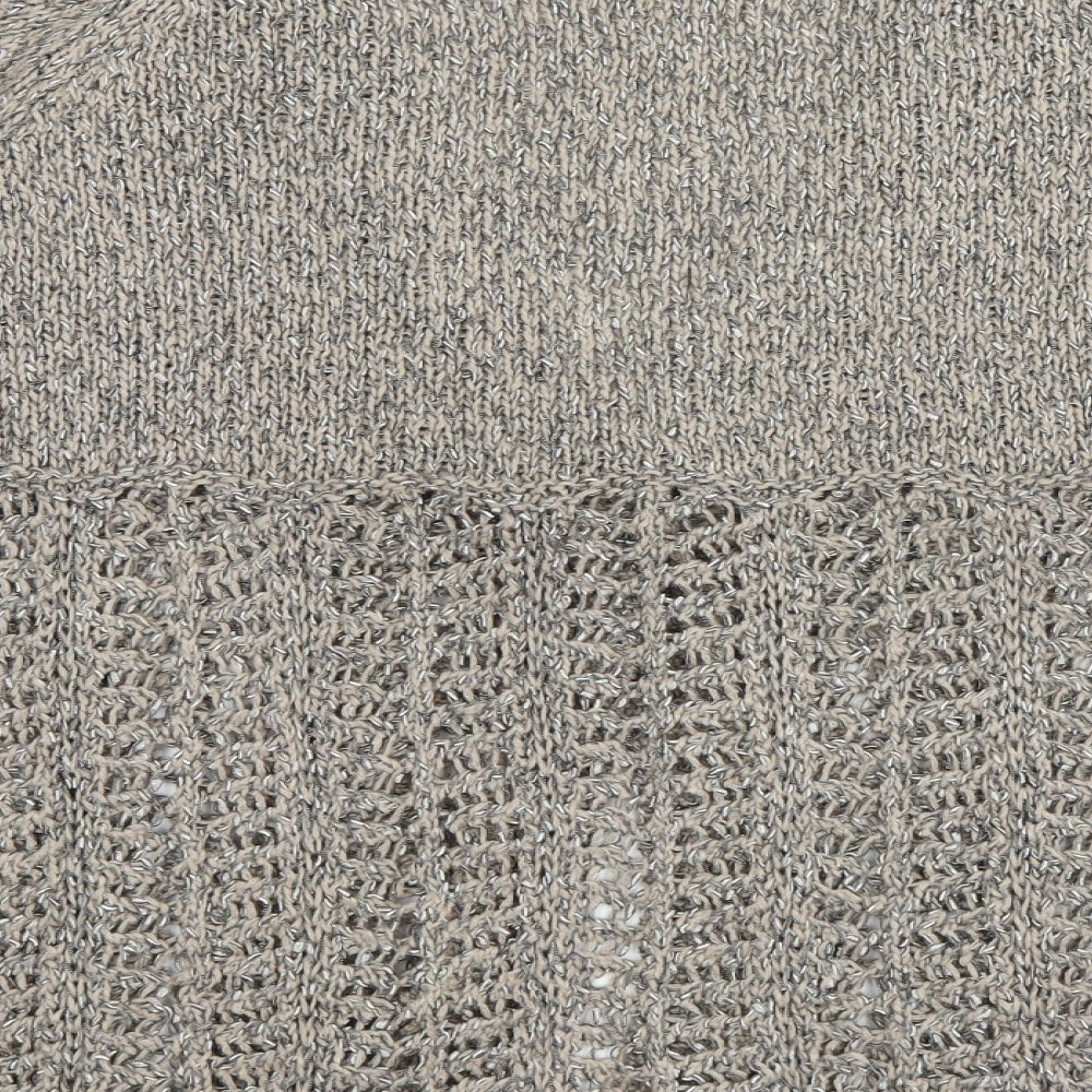 Moda at George  Womens Brown   Cape Jumper Size 16