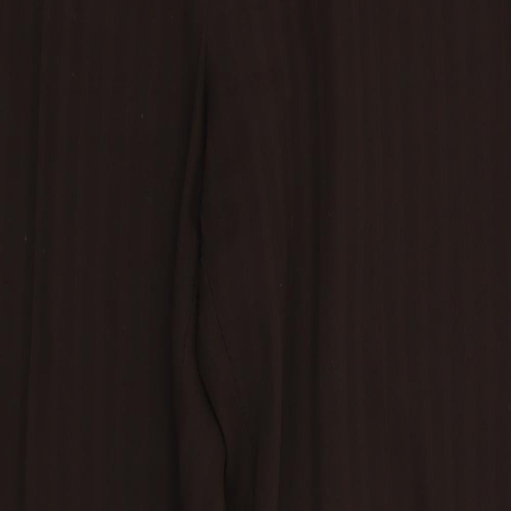 Preworn Womens Brown   Trousers  Size 34 in L29 in