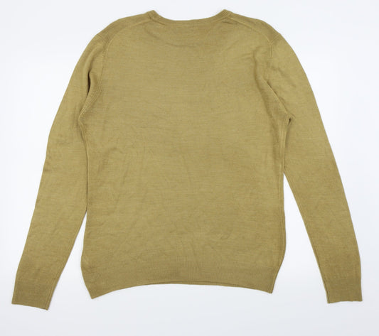 Cedar Wood State Mens Beige   Pullover Jumper Size L