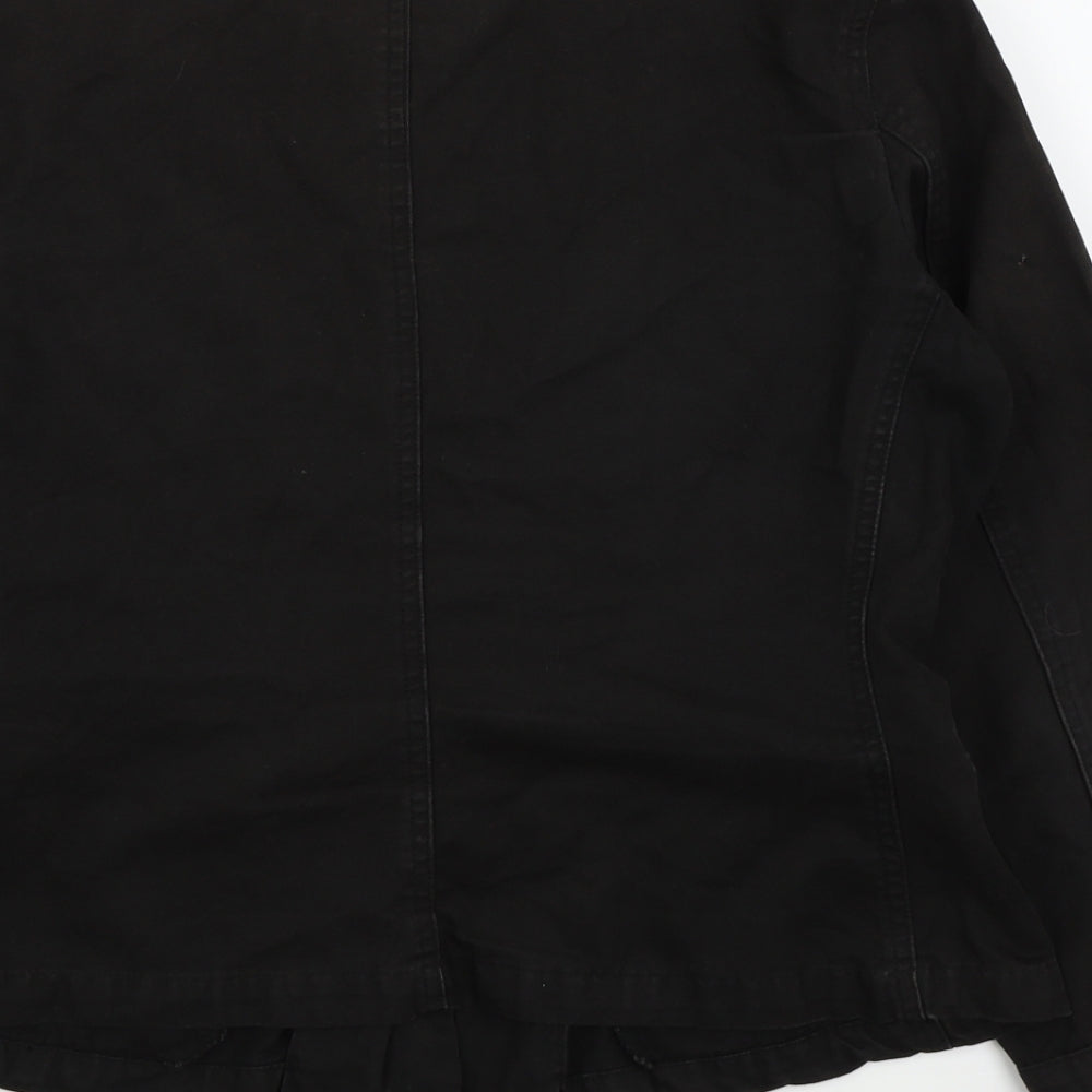 Preworn Womens Black   Jacket Coat Size 16