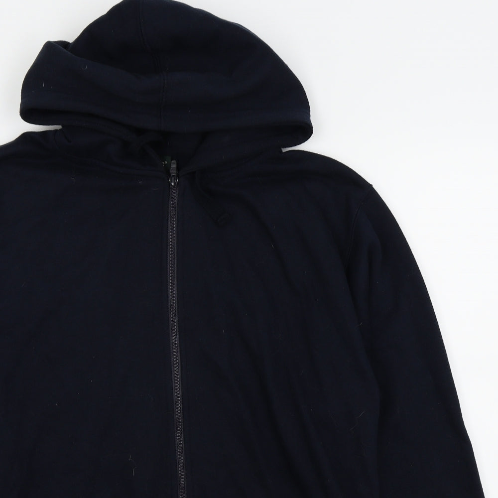 Classics Mens Blue   Full Zip Jumper Size L