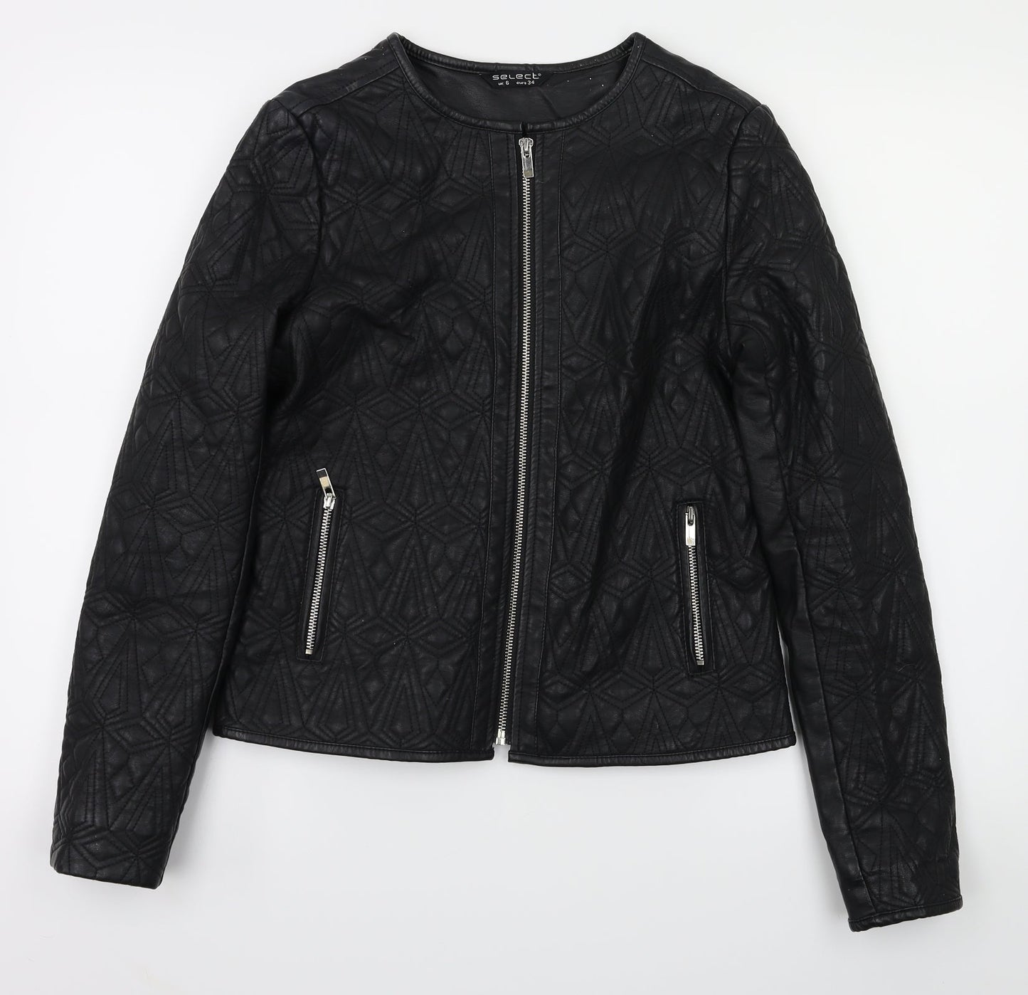 Select Womens Black   Jacket  Size 6