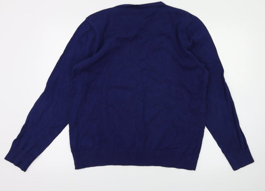 Burton Mens Blue   Pullover Sweatshirt Size L