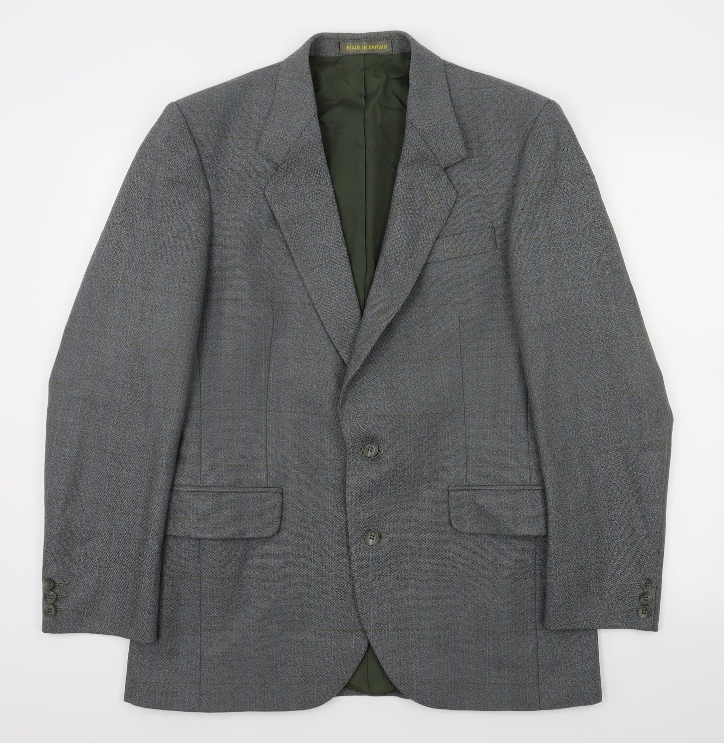 Dunn &Co Mens Grey   Jacket Blazer Size 36