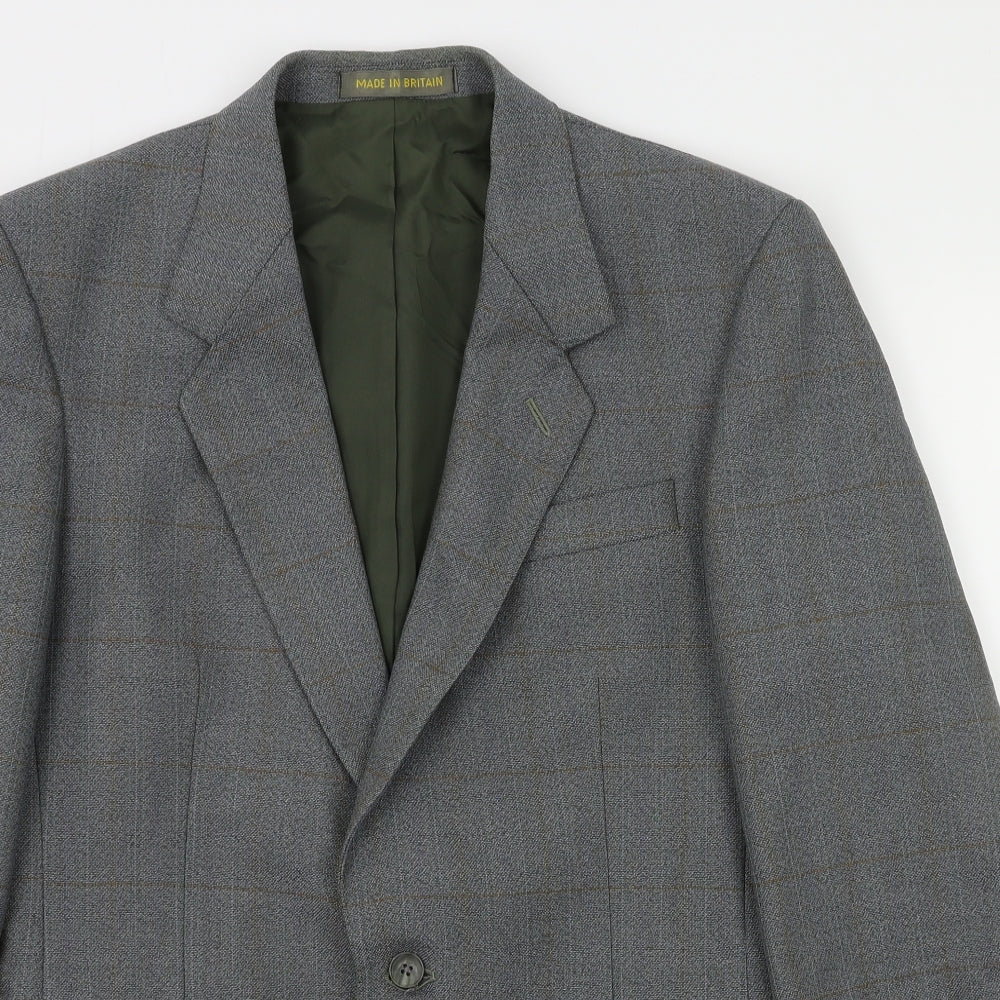 Dunn &Co Mens Grey   Jacket Blazer Size 36