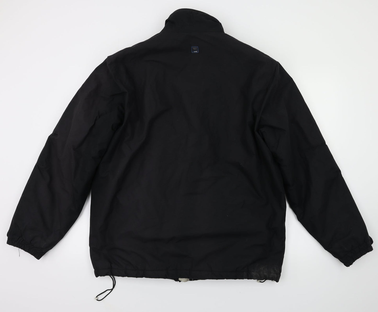 ative Mens Black   Jacket Coat Size S