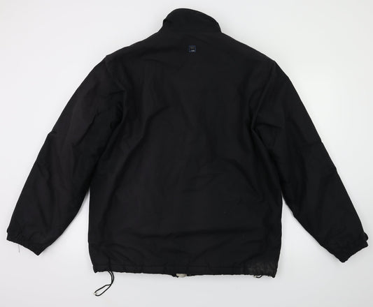 ative Mens Black   Jacket Coat Size S